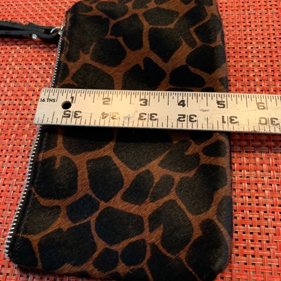 In  Pell Leather Italian Animal Print Wristlet - Picture 6 of 6